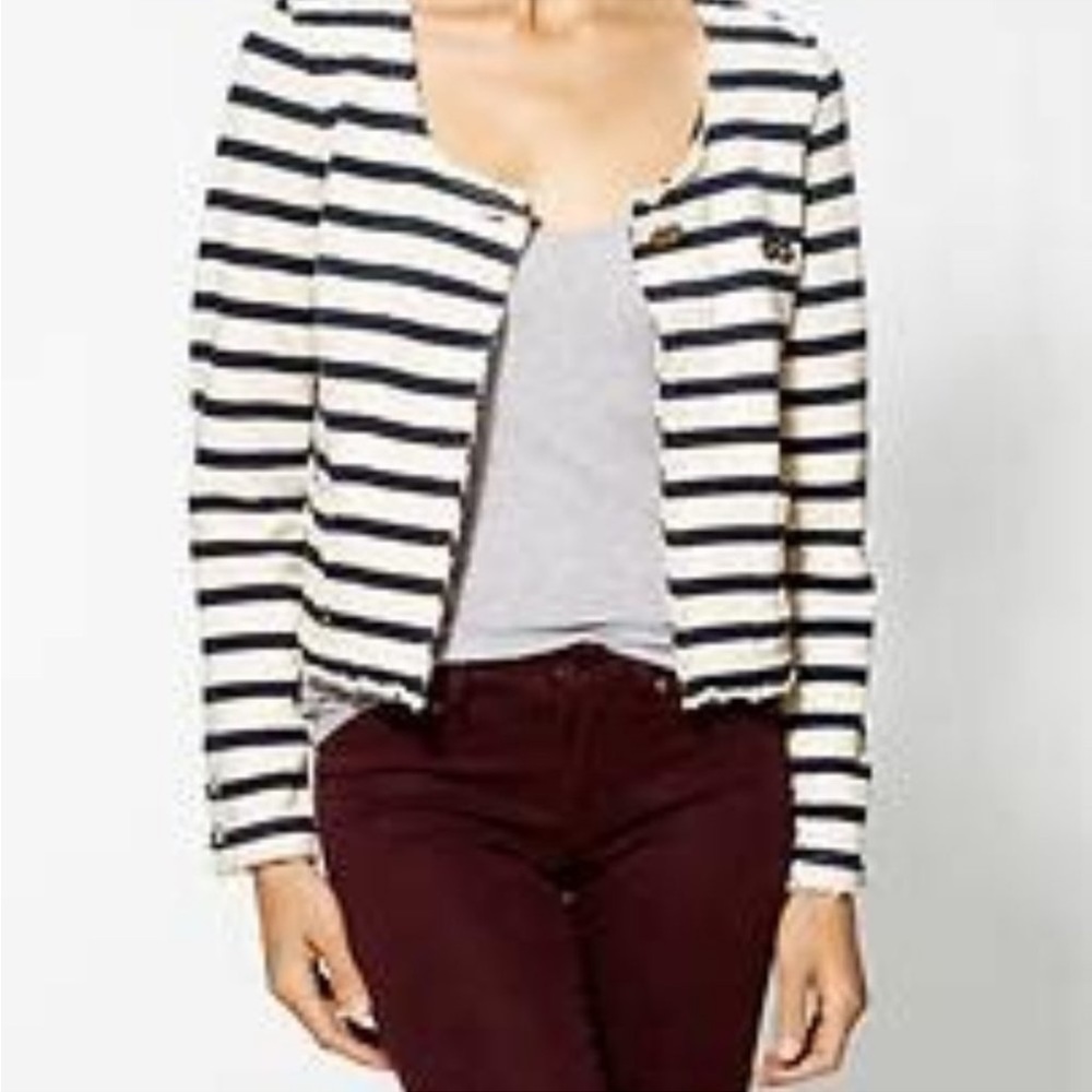 Maison Scotch striped blazer